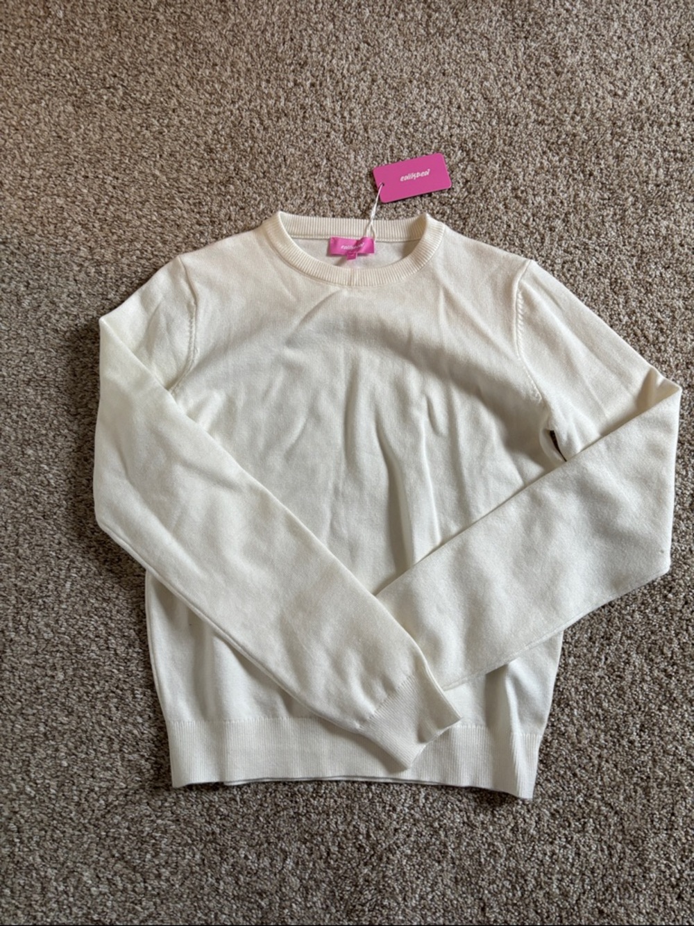 Edikted White Sweater (NWT)